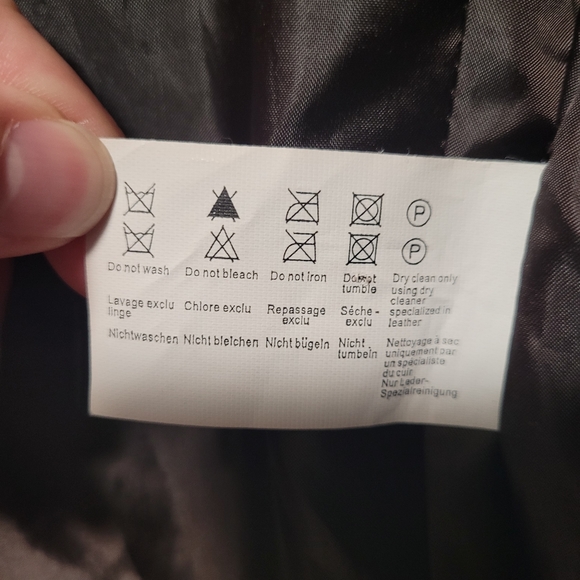 Esprit Leather Jacket - Picture 8 of 12